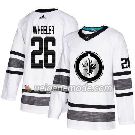 Herren Eishockey Winnipeg Jets Trikot All Star 2019 Blake Wheeler 26 2019 All-Star Adidas Weiß Authentic